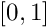 ${\left [ 0,1 \right ]}$