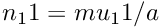 $n_11 = mu_11/a$