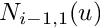 \[ N_{i,p}^{(k)}(u) =p \left( \frac{N_{i,p-1}^{(k-1)}}{u_{i+p}-u_i} - \frac{N_{i+1,p-1}^{(k-1)}}{u_{i+p+1}-u_{i+1}} \right) \]